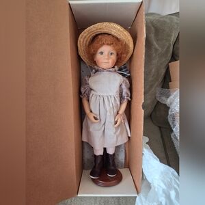 Authentic Good-Kruger Doll - ANNE WITH AN "E". Limited Addition.
